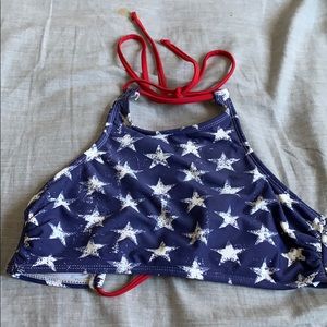 american themed bikini top